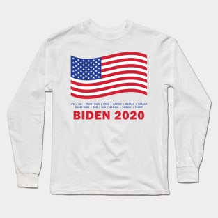 The Next President is...Joe Biden Long Sleeve T-Shirt